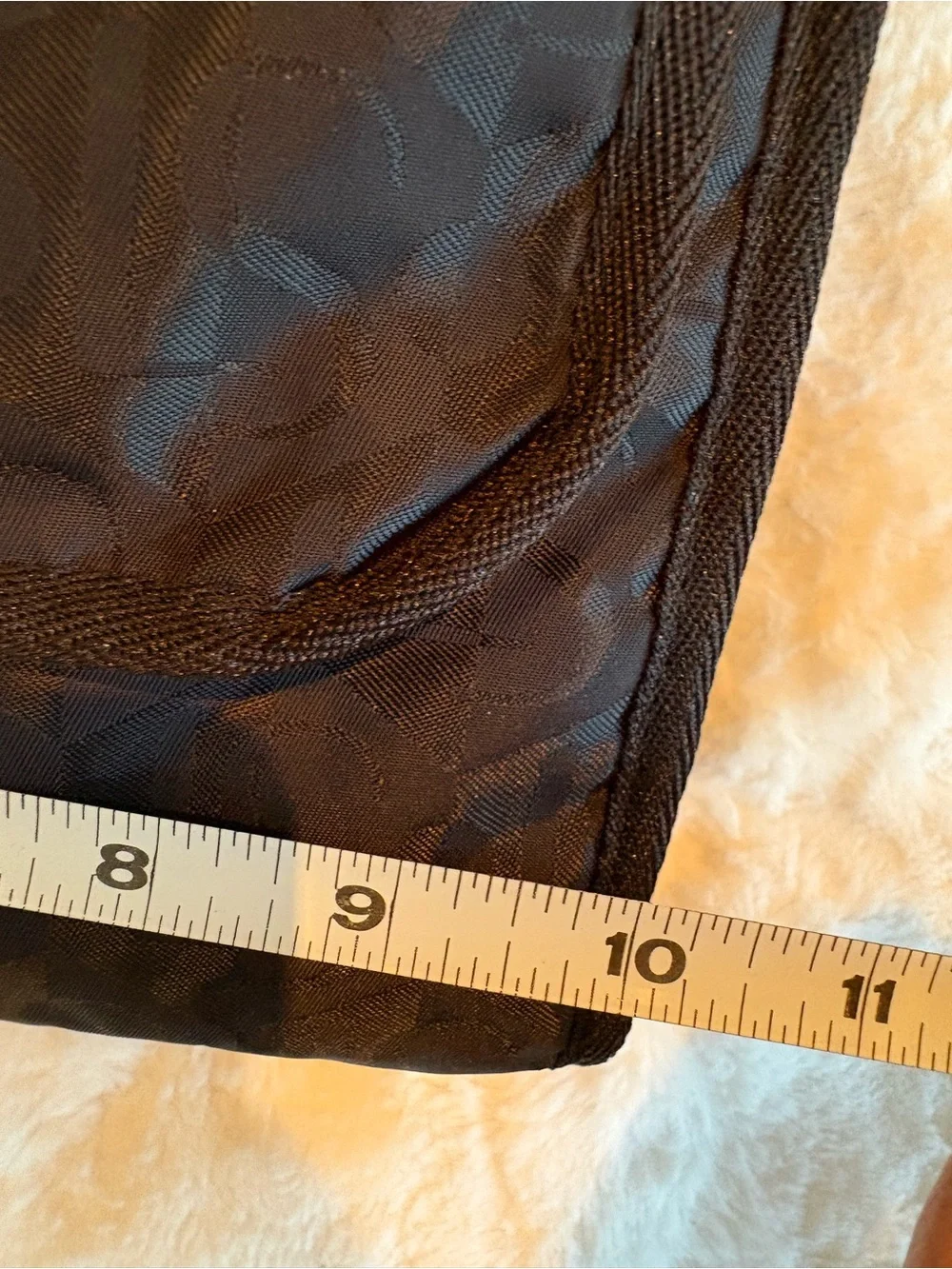 NWT Lesportsac Ryan monogram jacquard Black Nylon Crossbody Bag